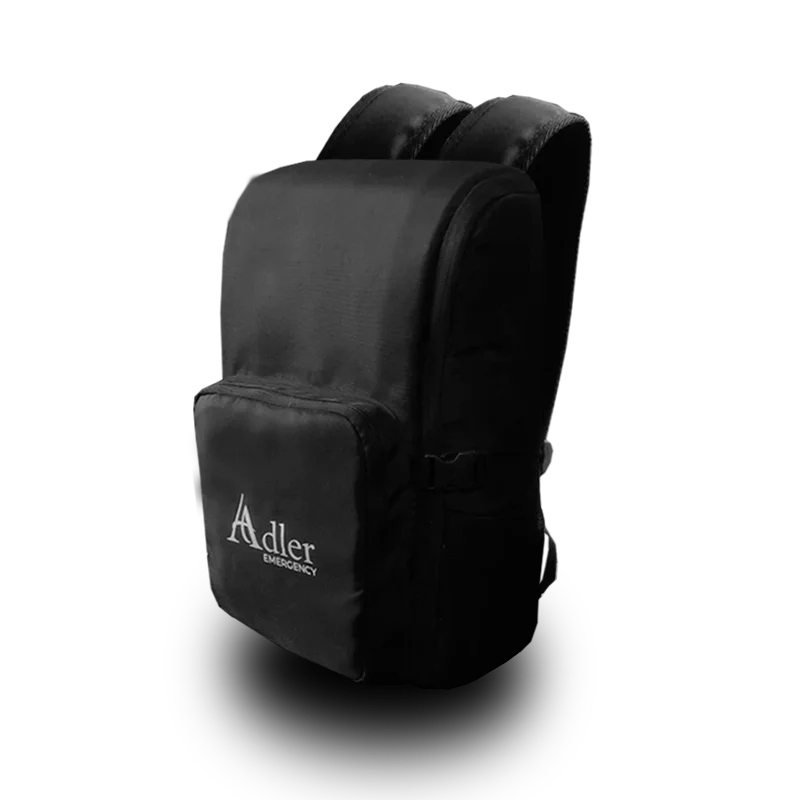 Mochila de emergencia Adler negro